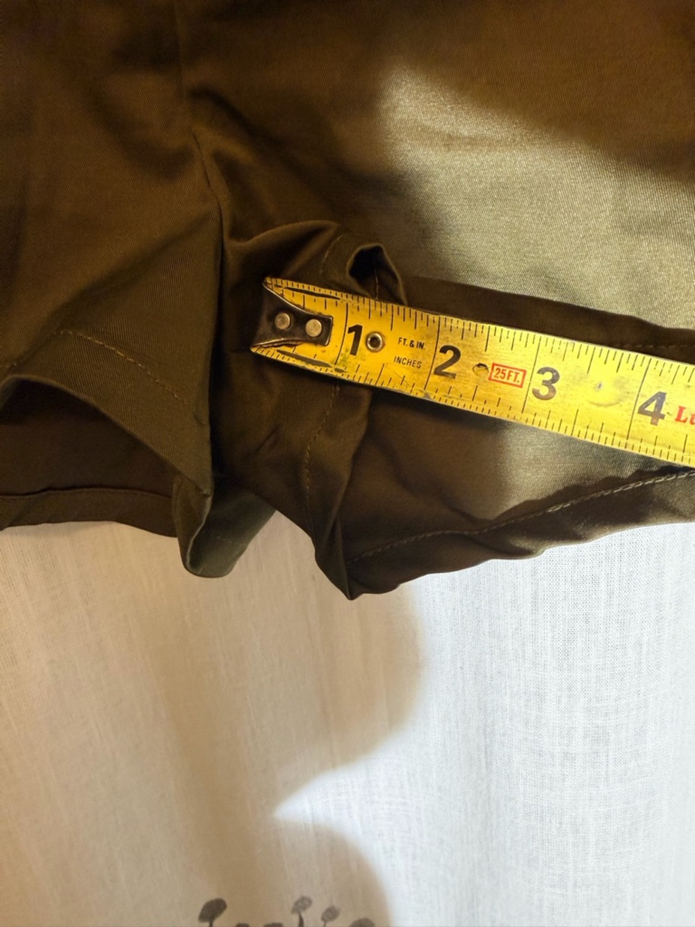 Fashion Nova Olive Green High-Rise Bermuda Shorts - Picture 8 of 8